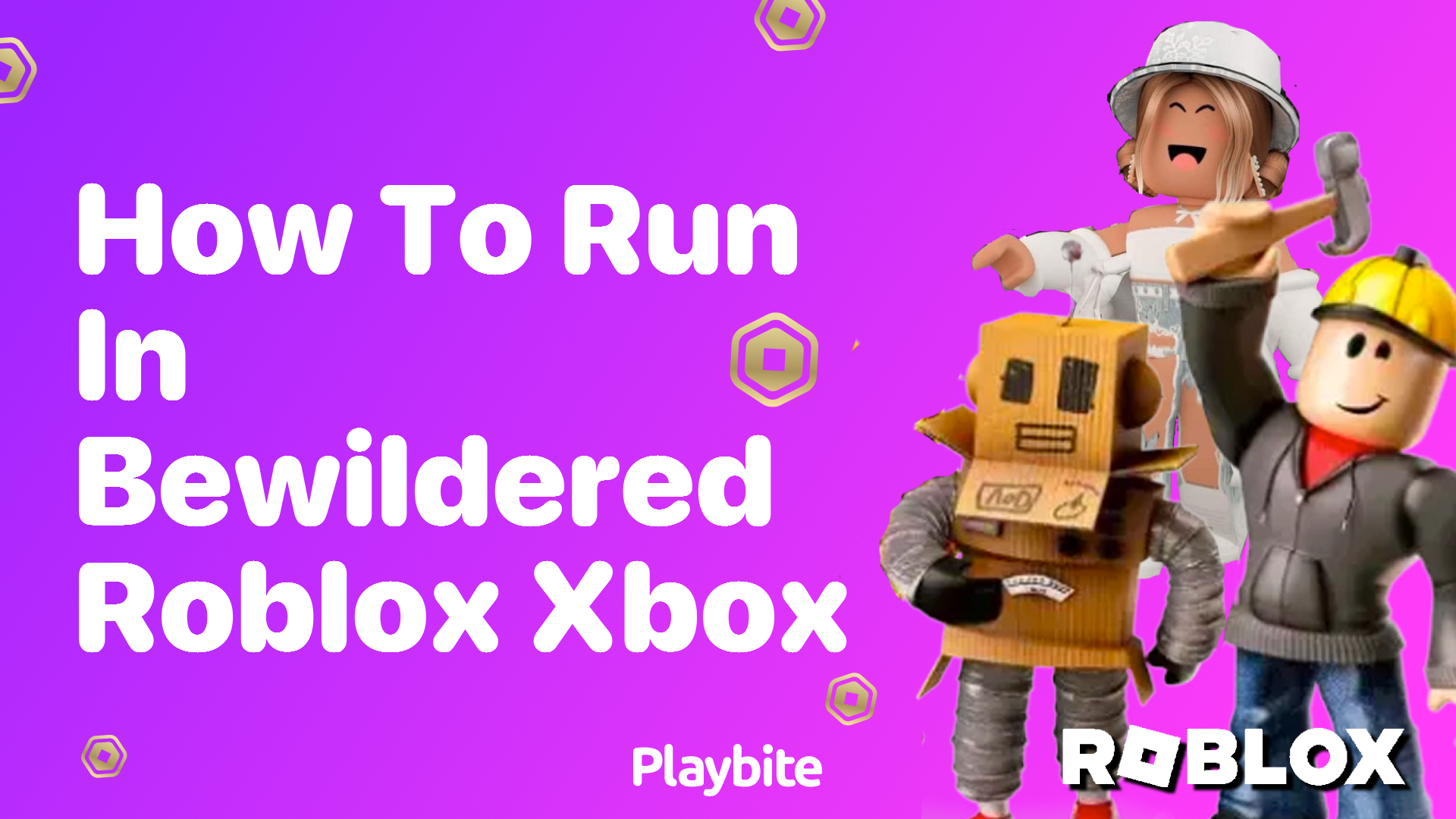 How to Run in Bewildered on Roblox Xbox?