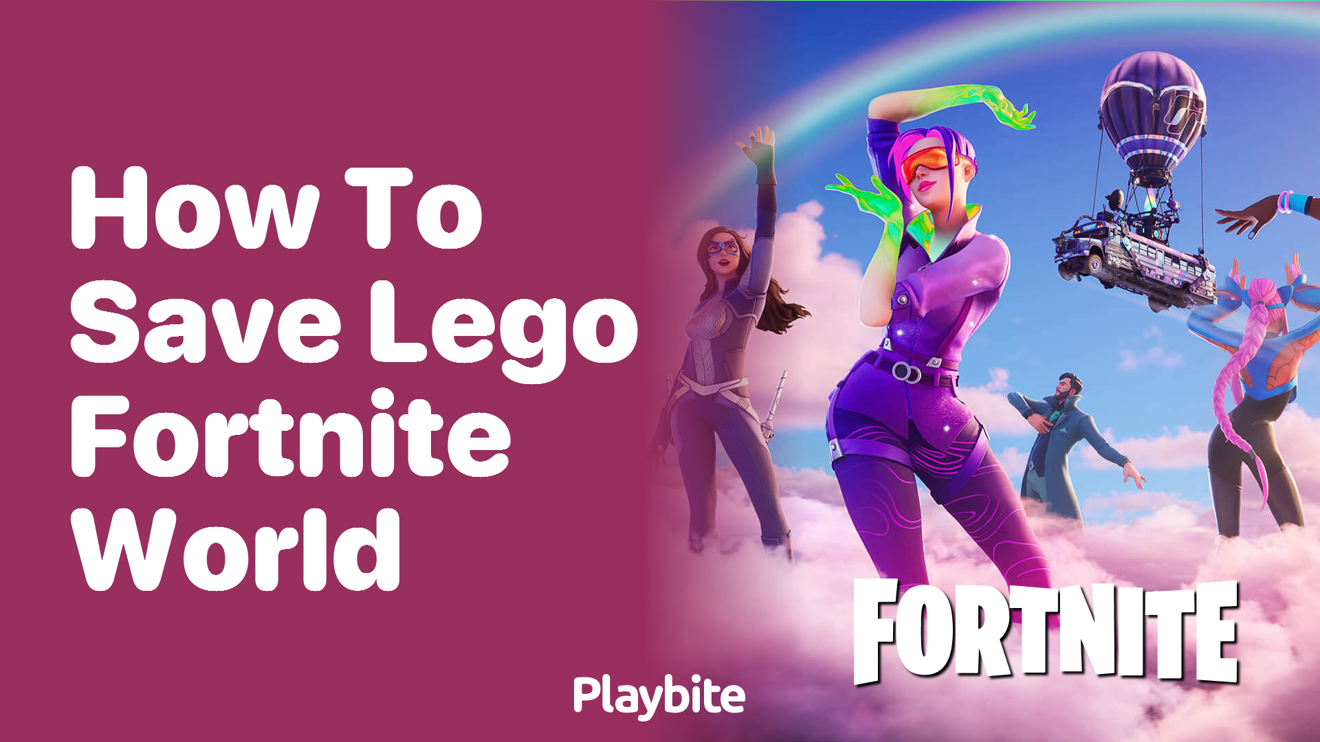 How to Save Your Progress in LEGO Fortnite World