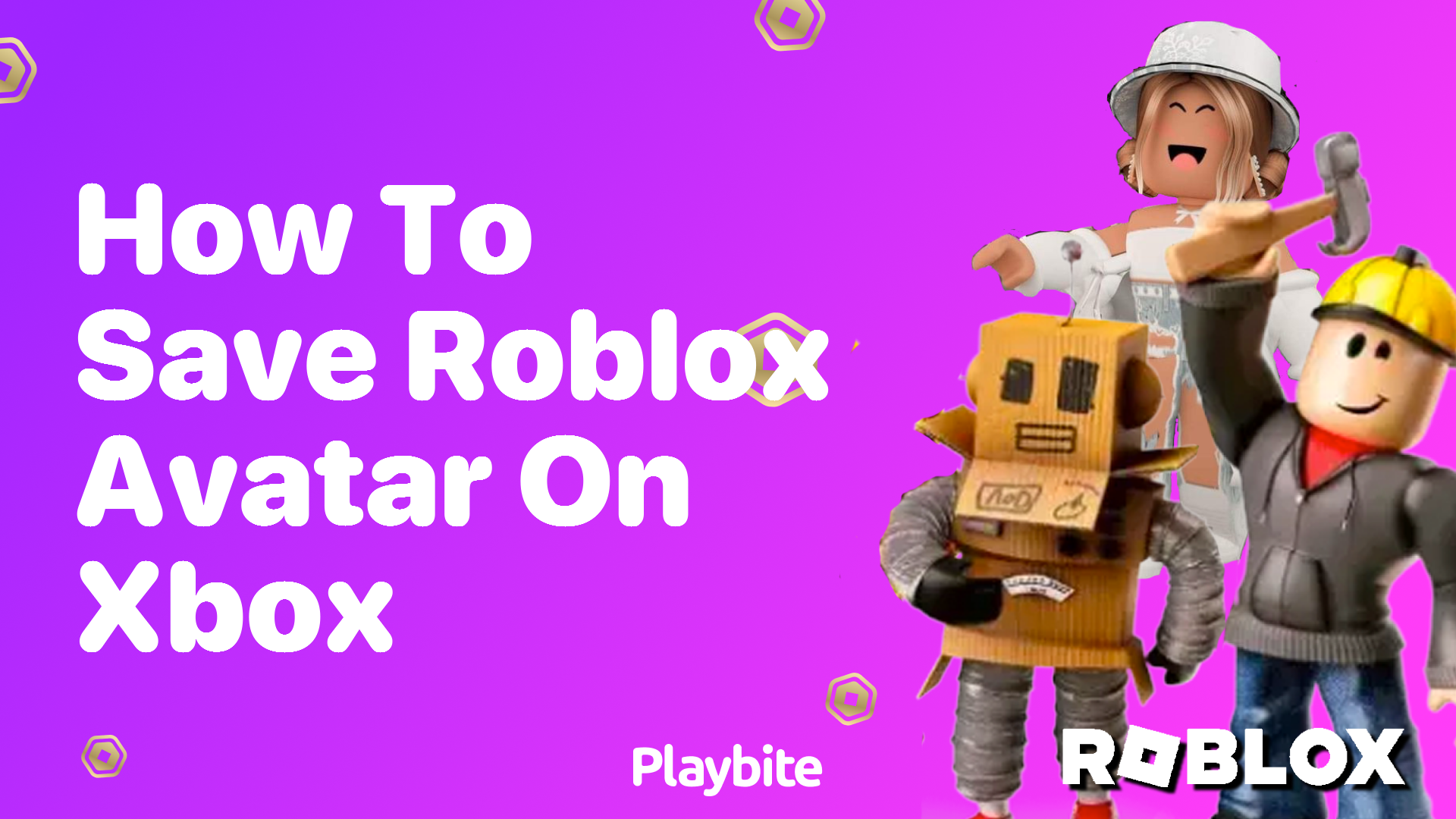 How to Save Your Roblox Avatar on Xbox
