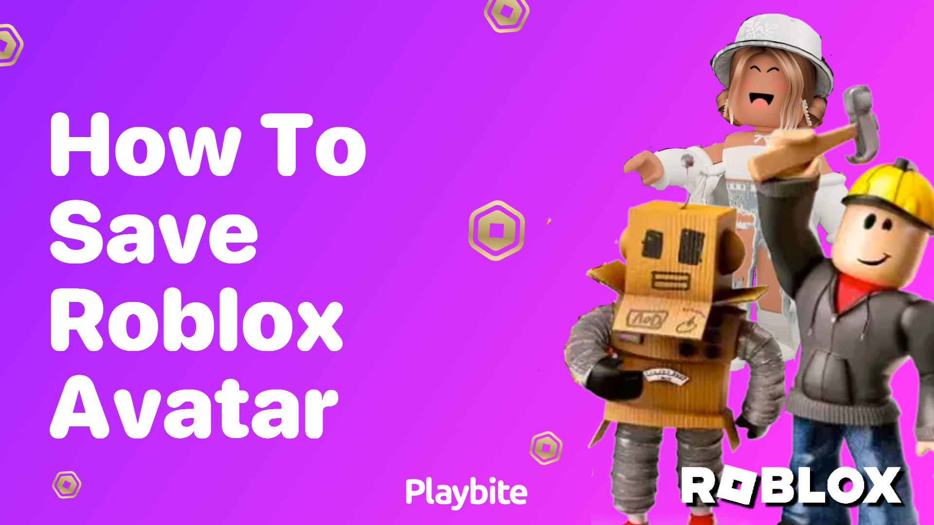 How to Save Your Roblox Avatar: A Quick Guide