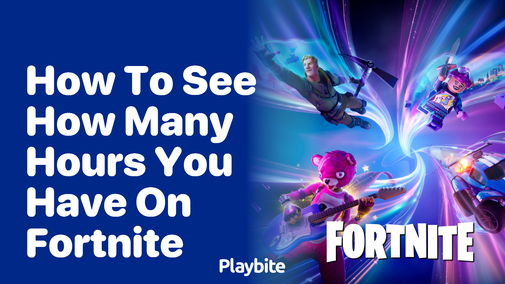 How to See How Many Hours You Have on Fortnite