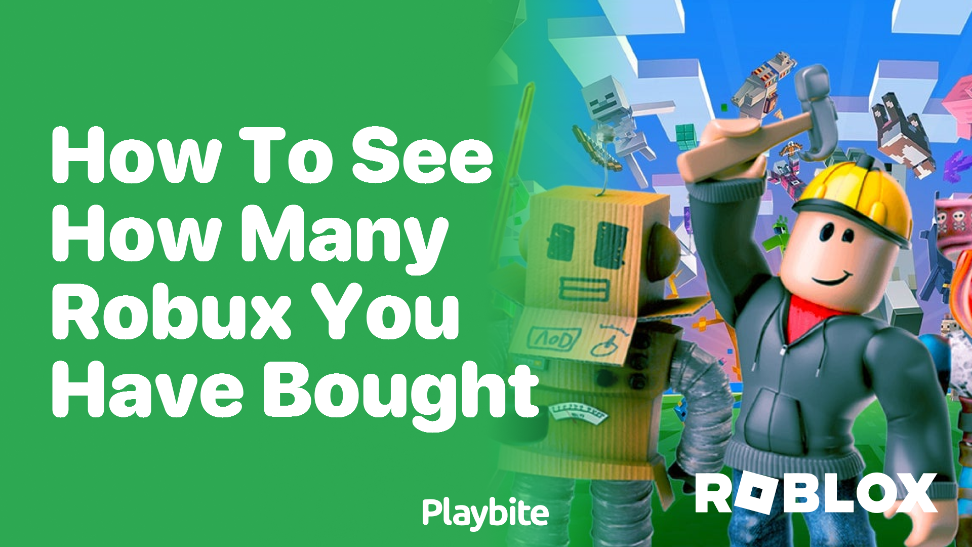 How to see how many Robux you have bought in Roblox