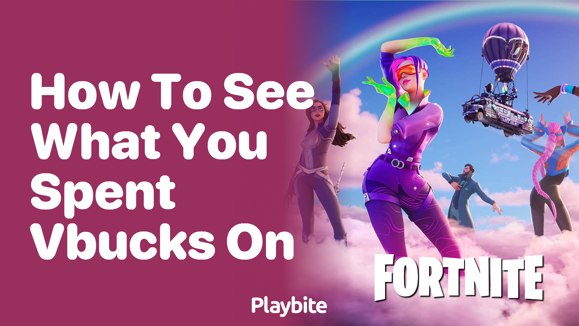 How to See What You Spent V-Bucks On in Fortnite