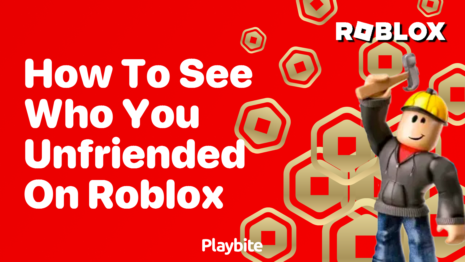 How to See Who You Unfriended on Roblox