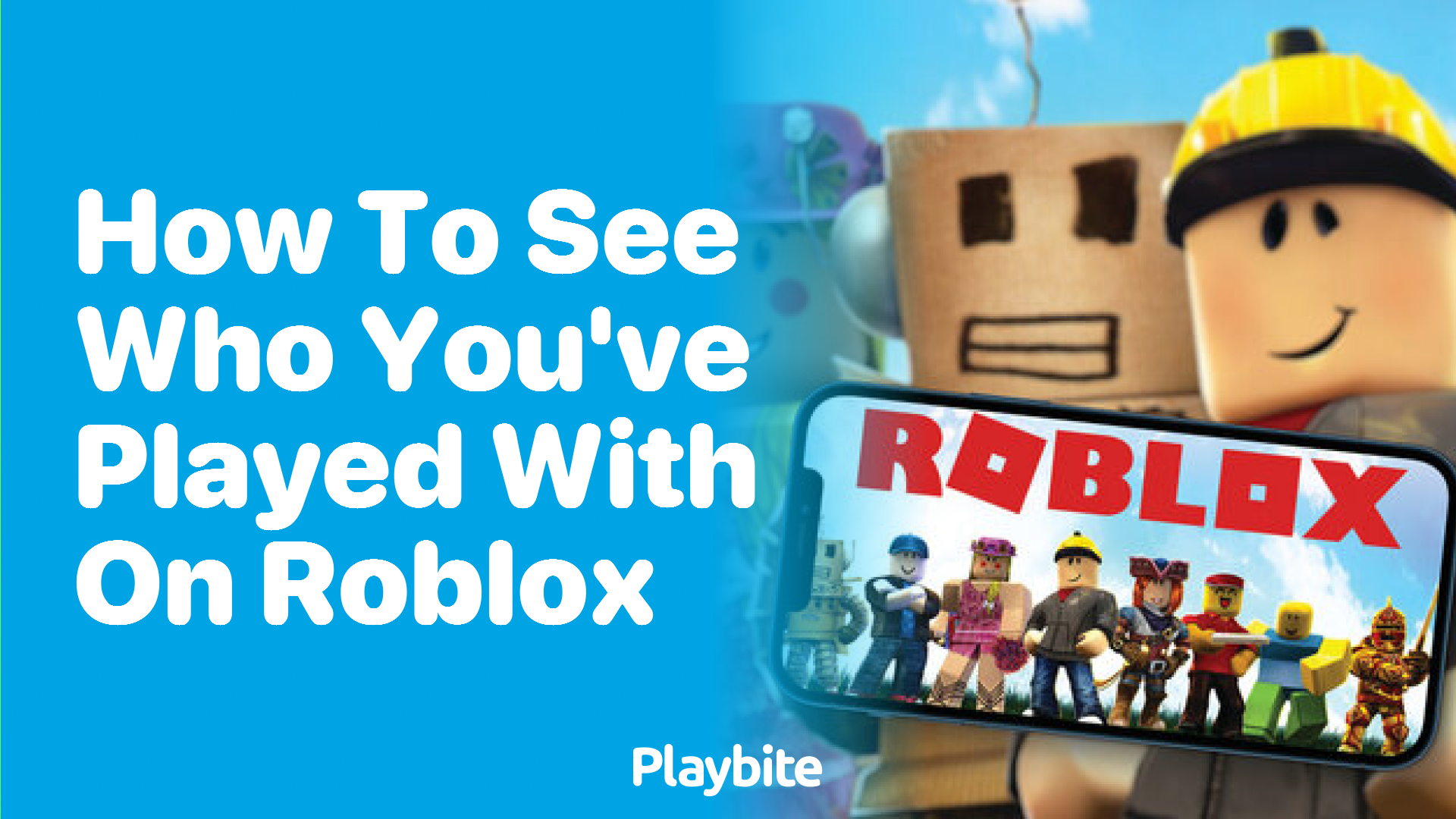 How to See Who You&#8217;ve Played With on Roblox