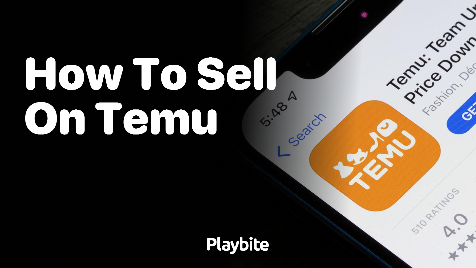 How to Sell on Temu