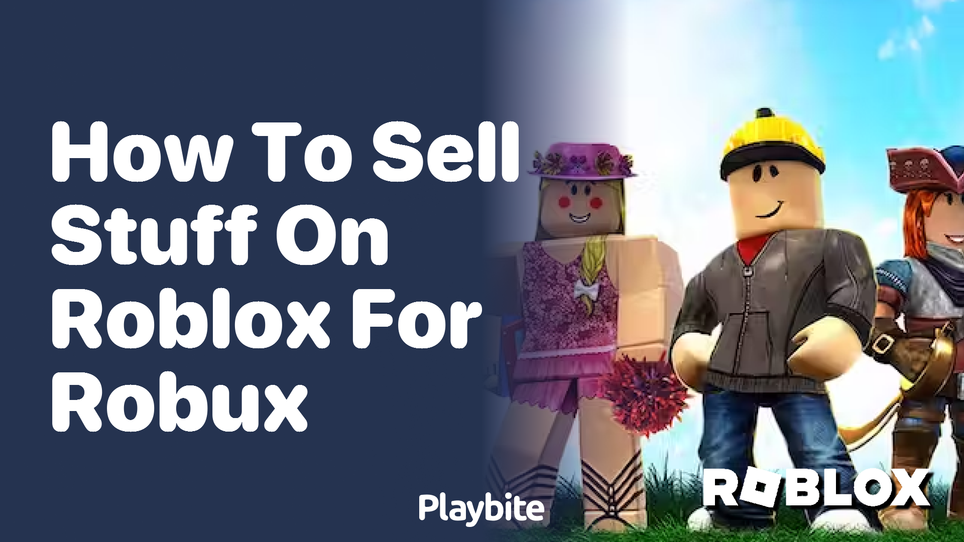 How to Sell Stuff on Roblox for Robux