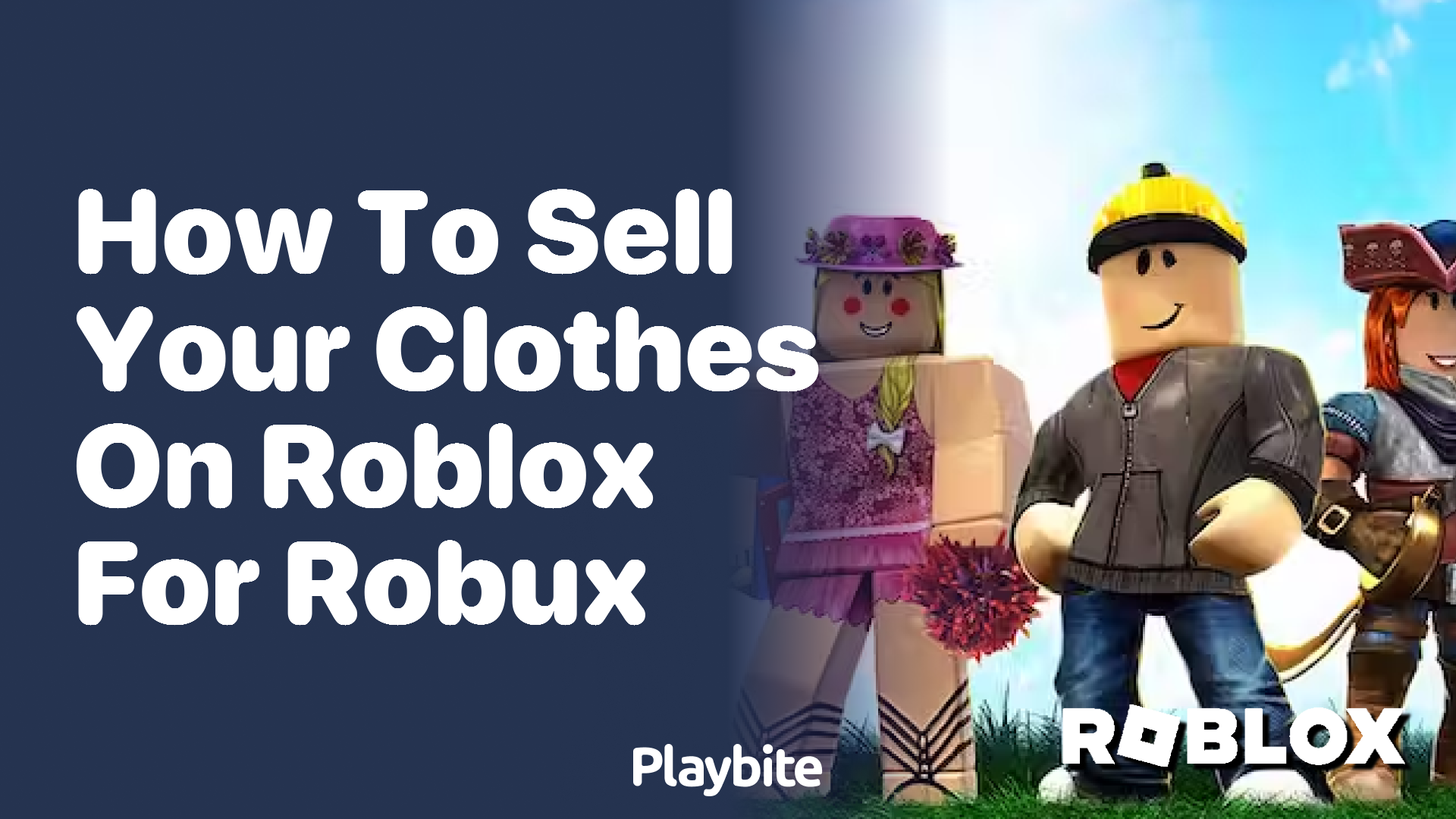 How to Sell Your Clothes on Roblox for Robux