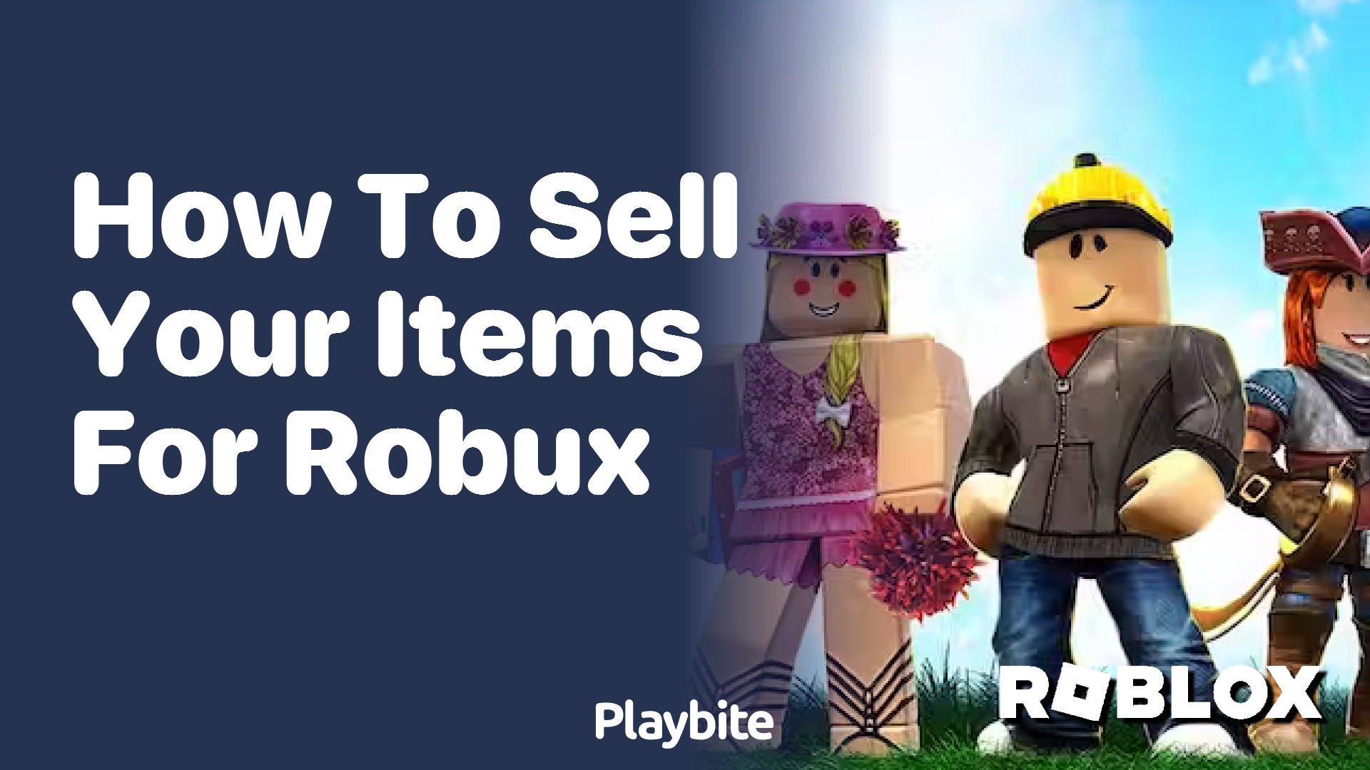 How to Sell Your Items for Robux on Roblox
