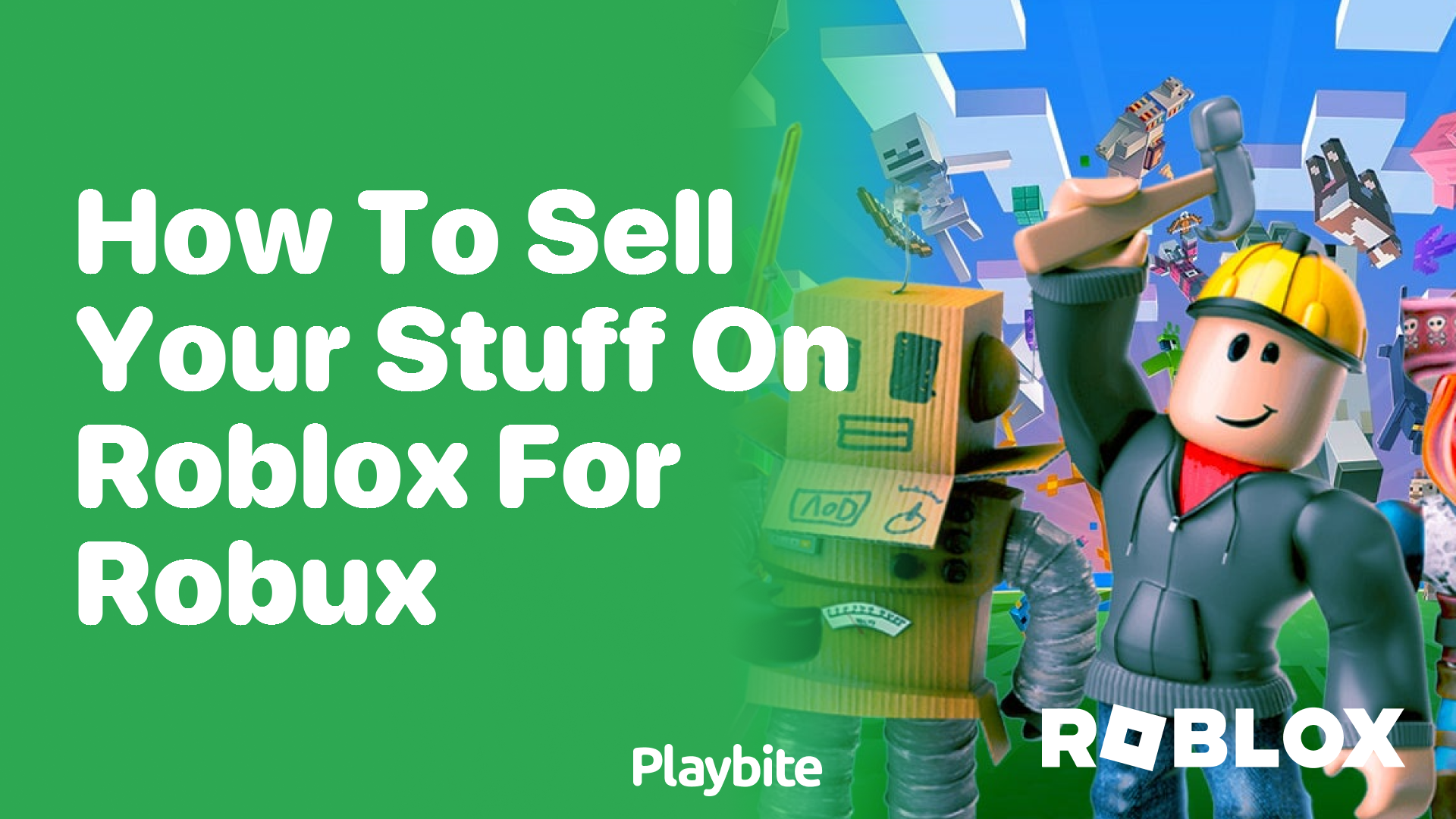 How to sell your stuff on Roblox for Robux