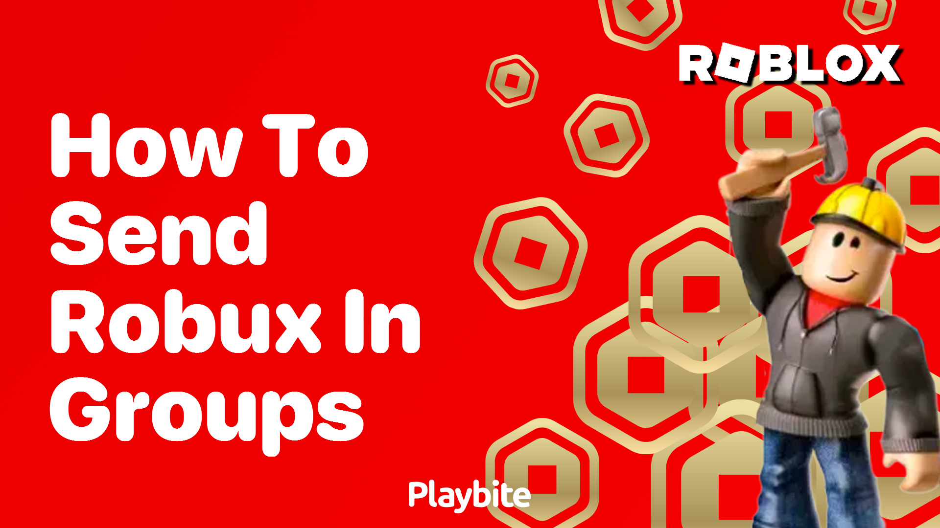 How to Send Robux in Groups on Roblox