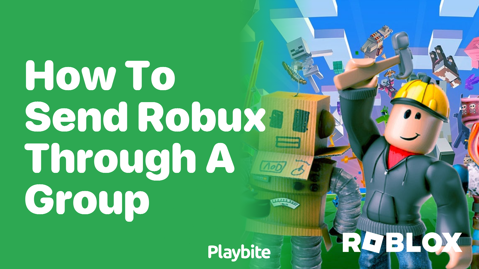 How to Send Robux Through a Group on Roblox