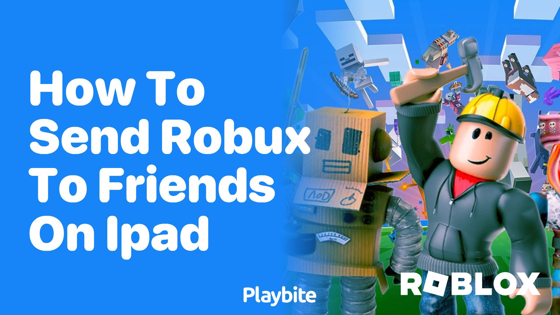 How to Send Robux to Friends on iPad