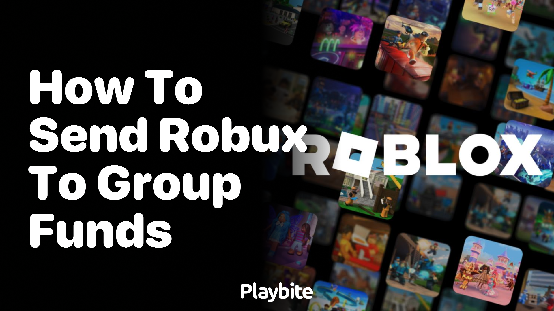 How to Send Robux to Group Funds in Roblox