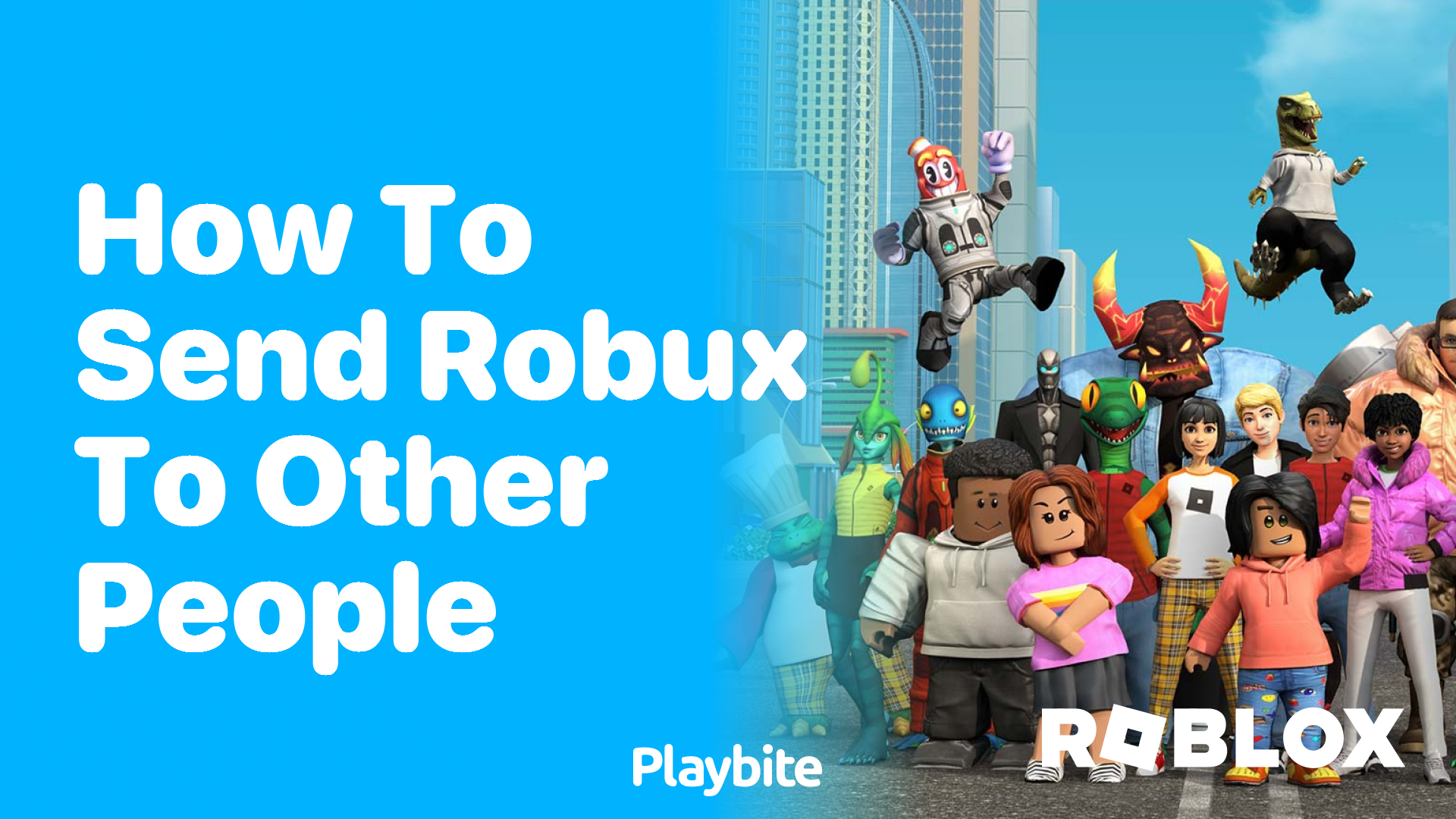 How to Send Robux to Other People on Roblox