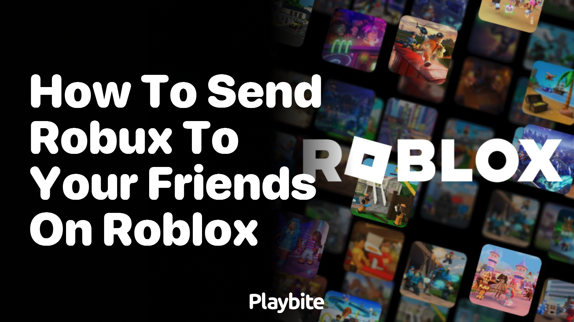 How to Send Robux to Your Friends on Roblox