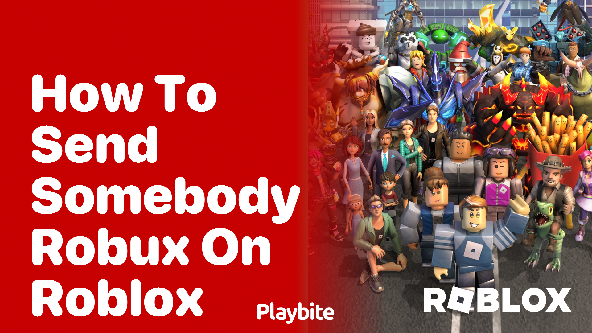 How to Send Somebody Robux on Roblox