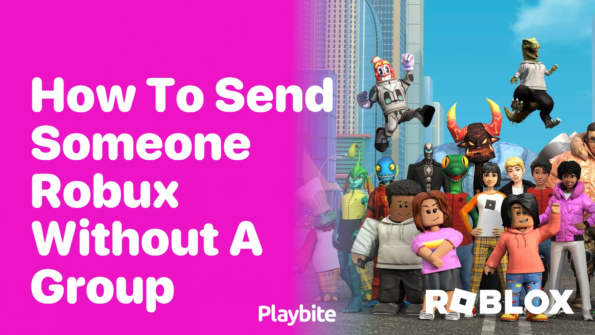How to Send Someone Robux Without a Group