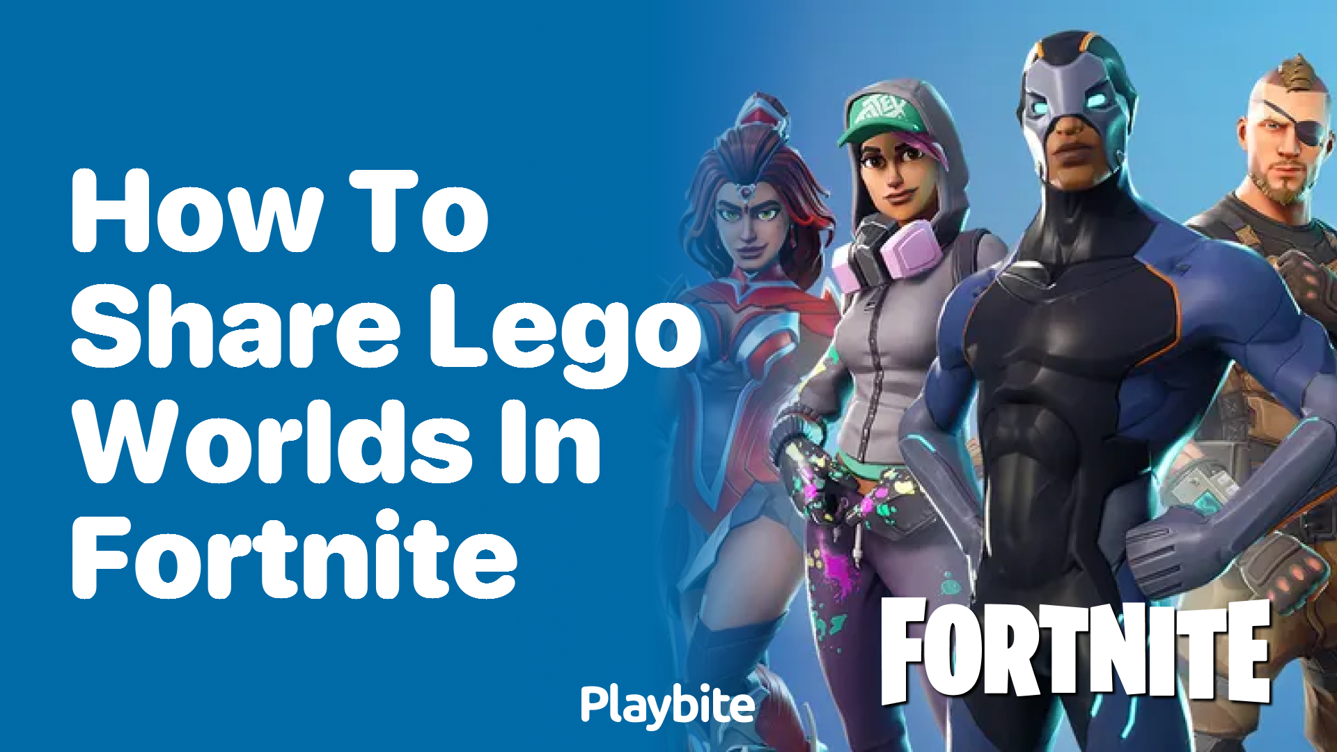How to Share LEGO Worlds in Fortnite