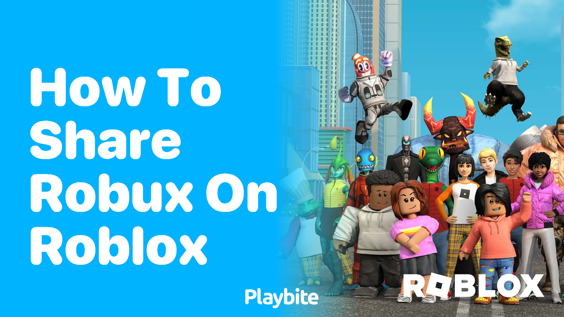 How to Share Robux on Roblox