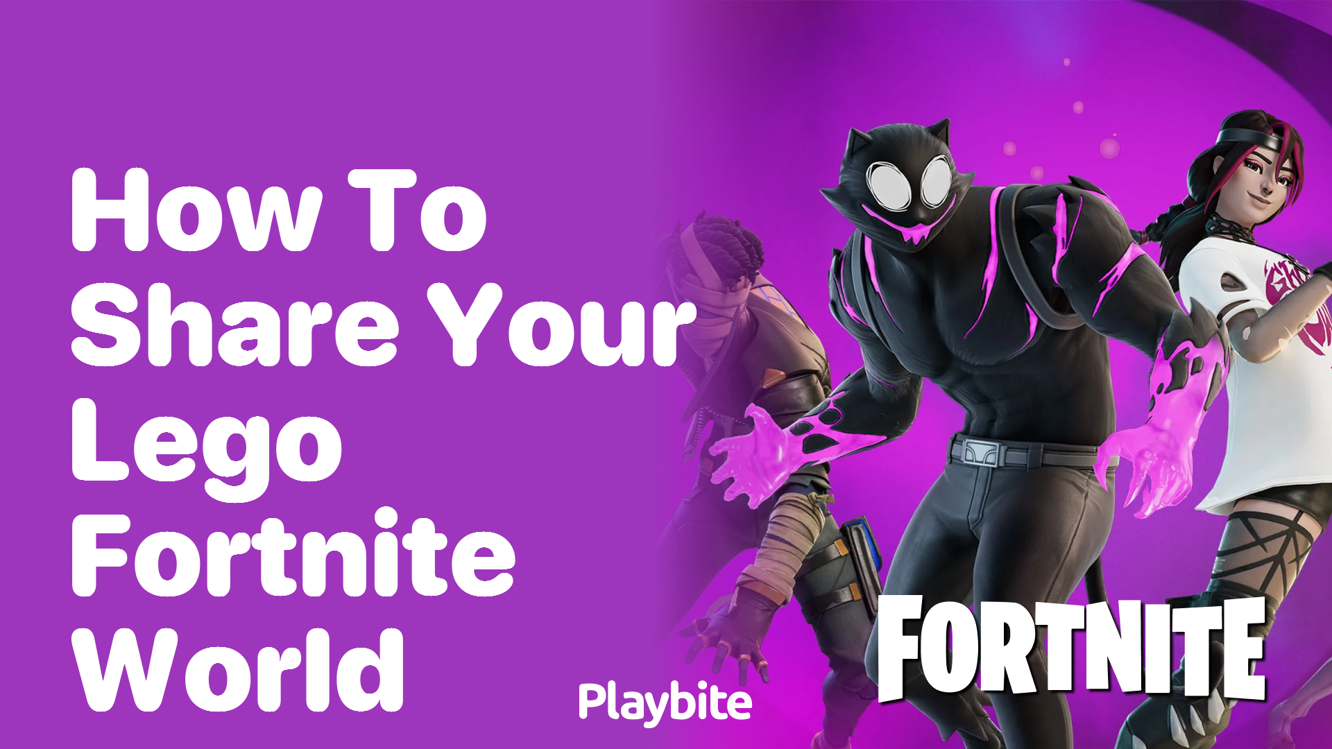 How to Share Your Lego Fortnite World