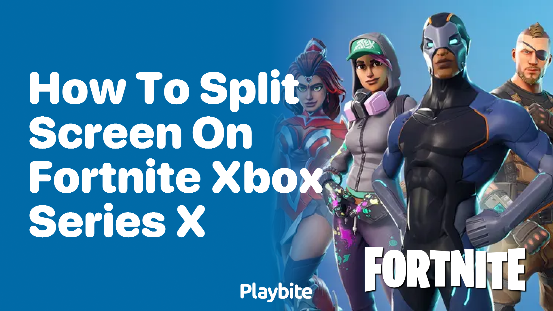 How to Split Screen on Fortnite Xbox Series X
