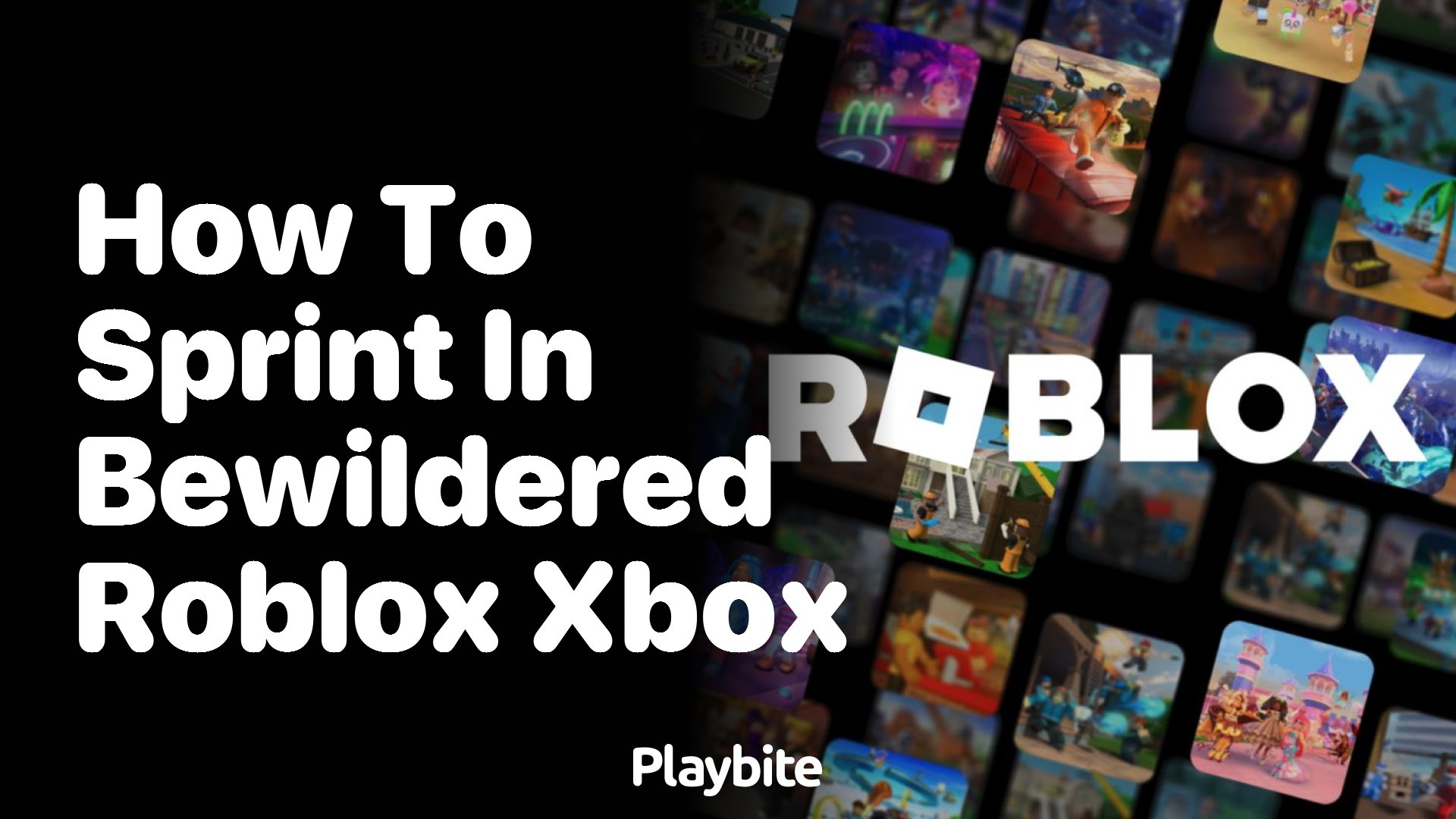 How to Sprint in Bewildered on Roblox for Xbox