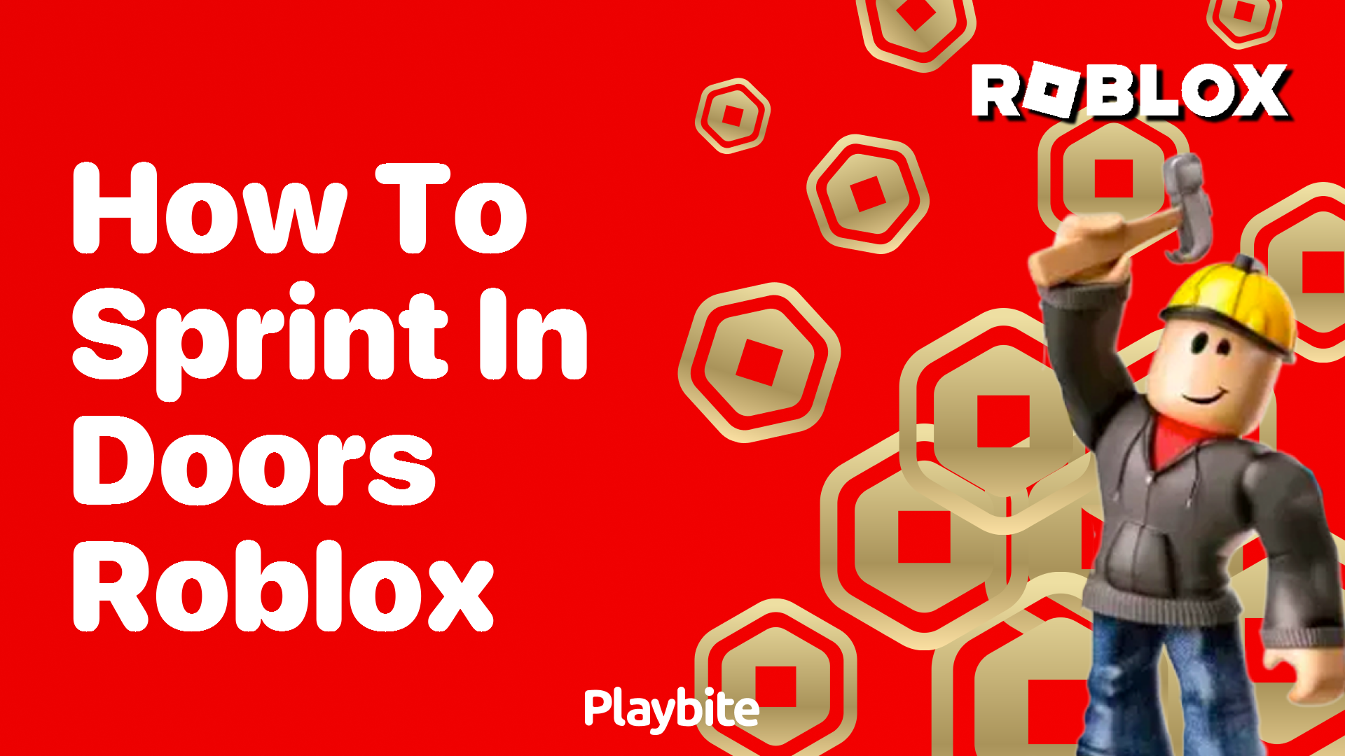 How to sprint in Doors on Roblox