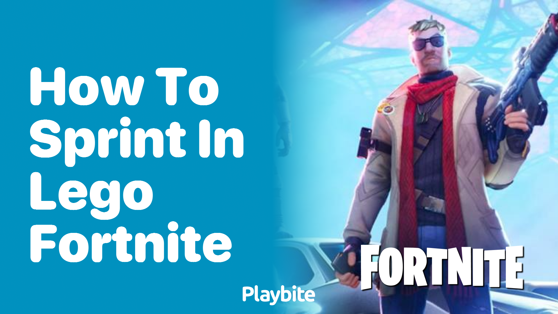 How to Sprint in LEGO Fortnite