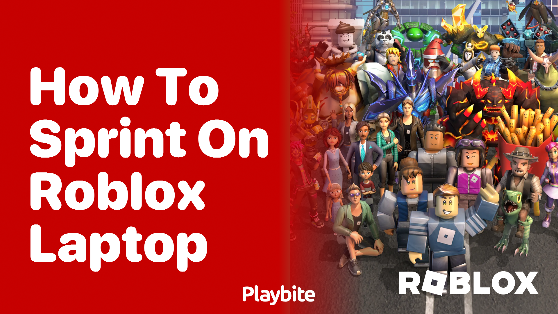 How to Sprint on Roblox on a Laptop