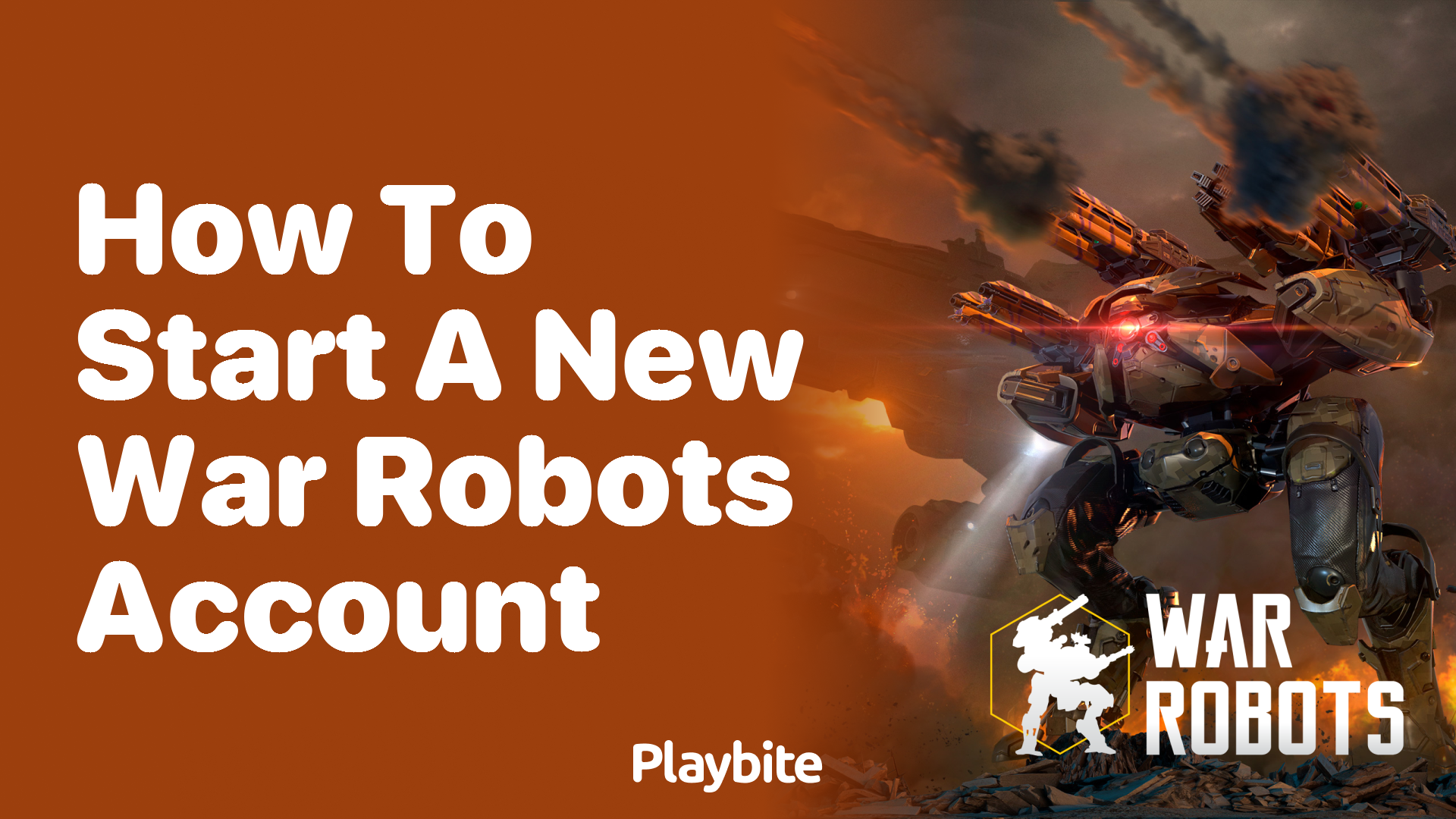 How to Start a New War Robots Account