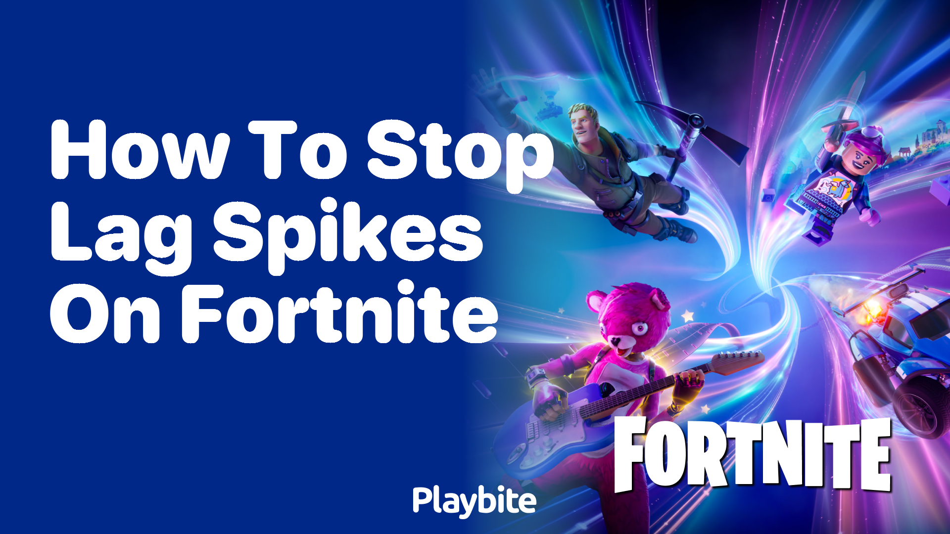 How to Stop Lag Spikes on Fortnite