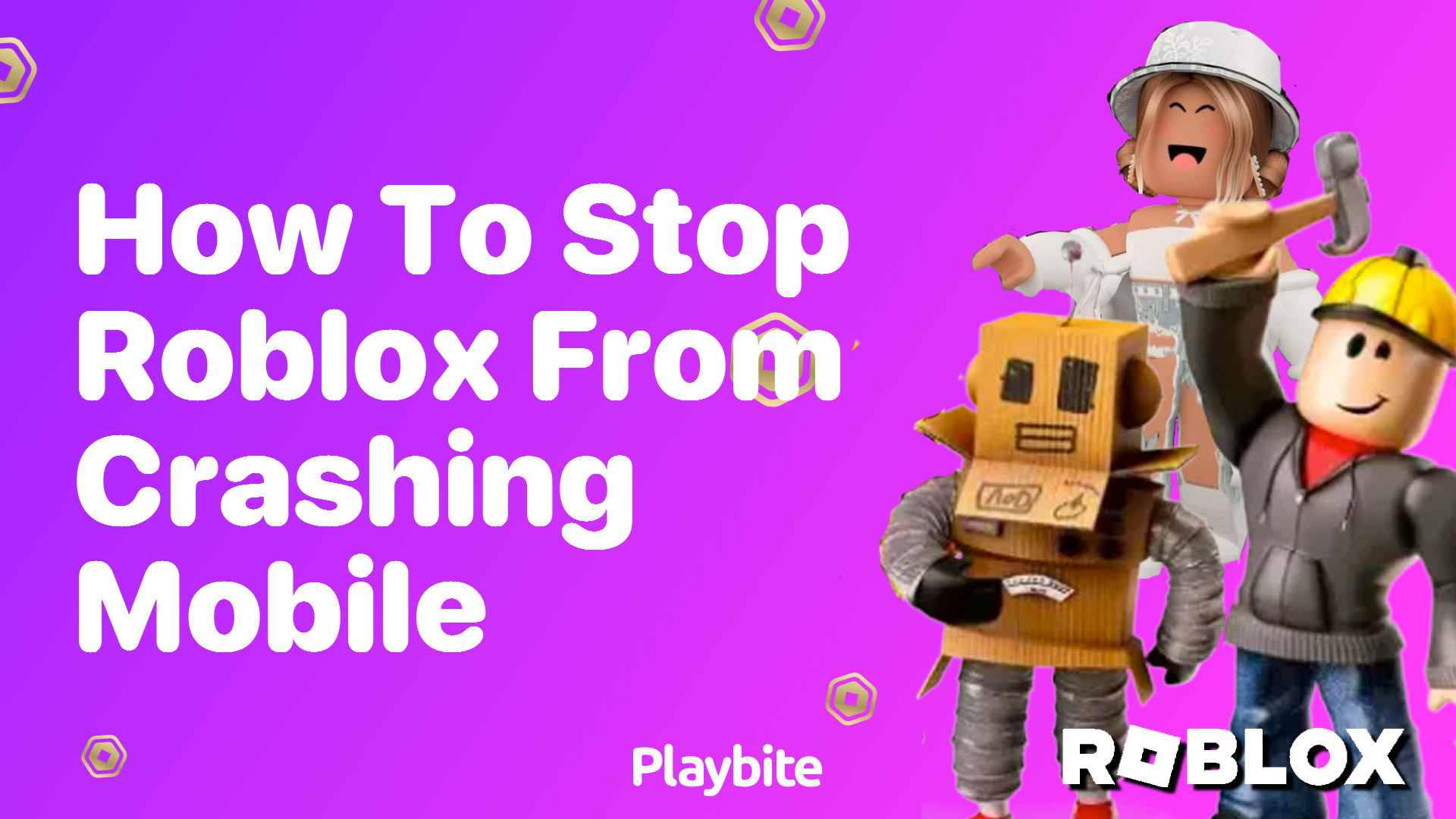 How to Stop Roblox From Crashing on Your Mobile
