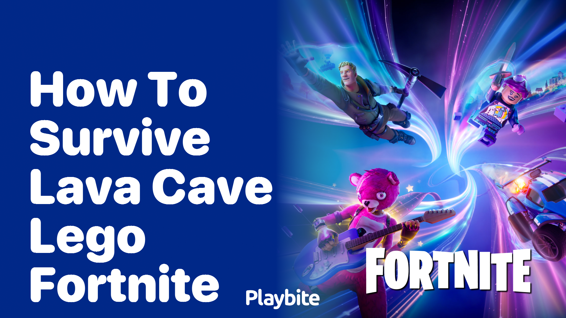 How to Survive the Lava Cave in LEGO Fortnite