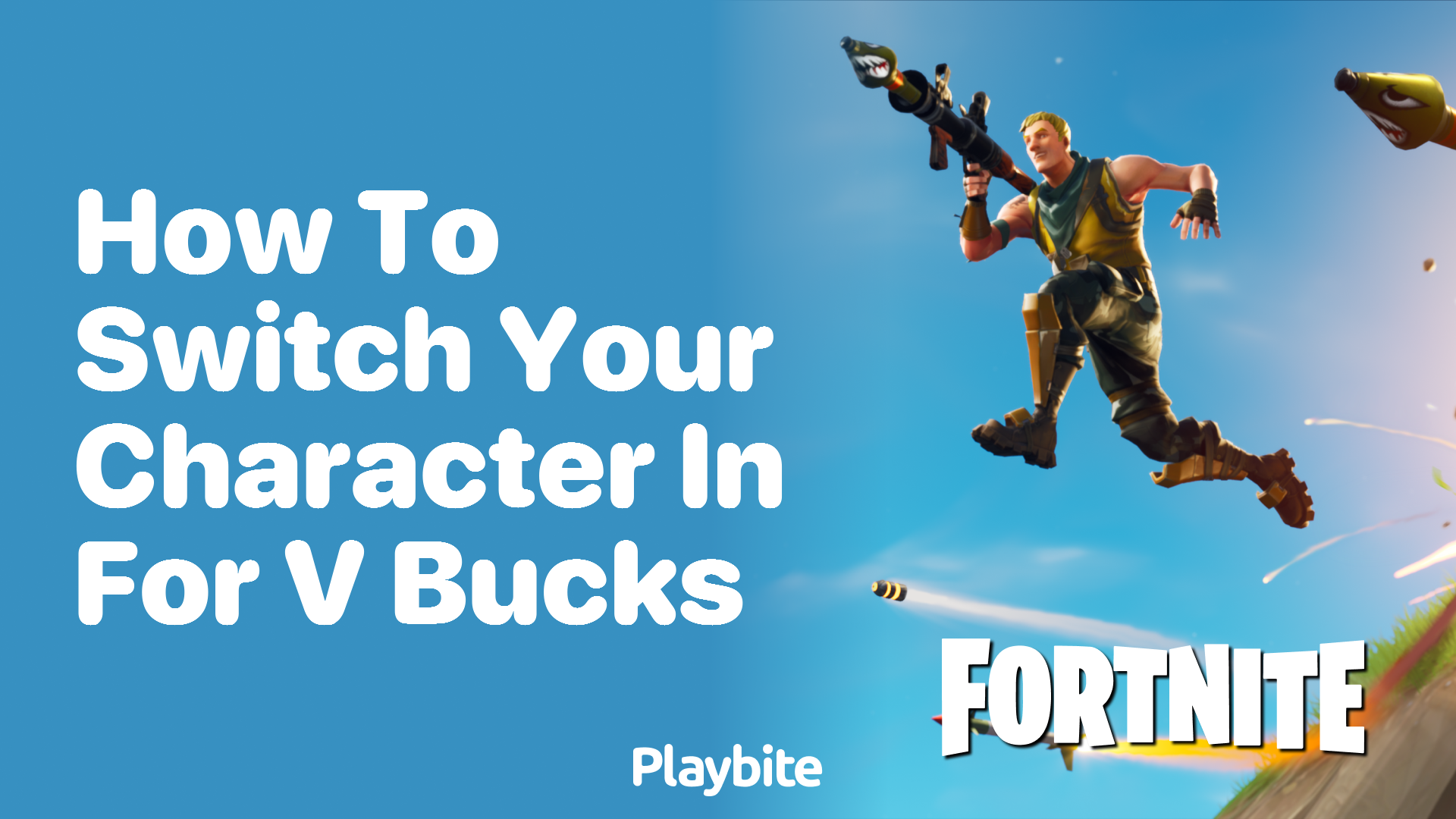 How to Switch Your Character in Fortnite for V-Bucks?