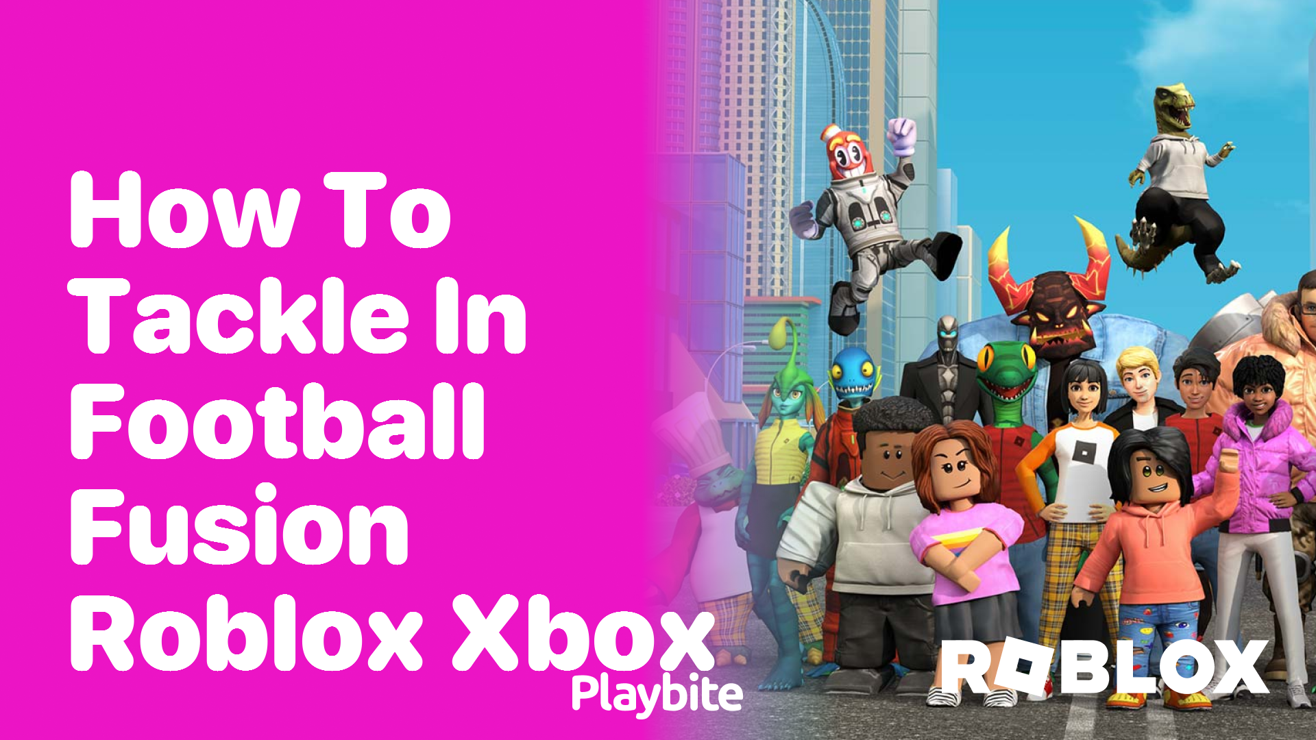 How to Tackle in Football Fusion Roblox on Xbox