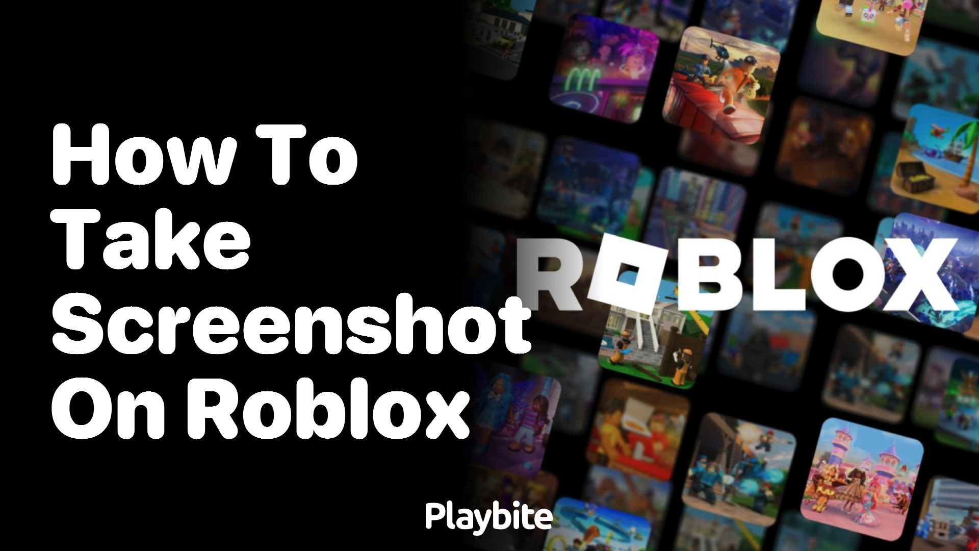 How to Take a Screenshot on Roblox