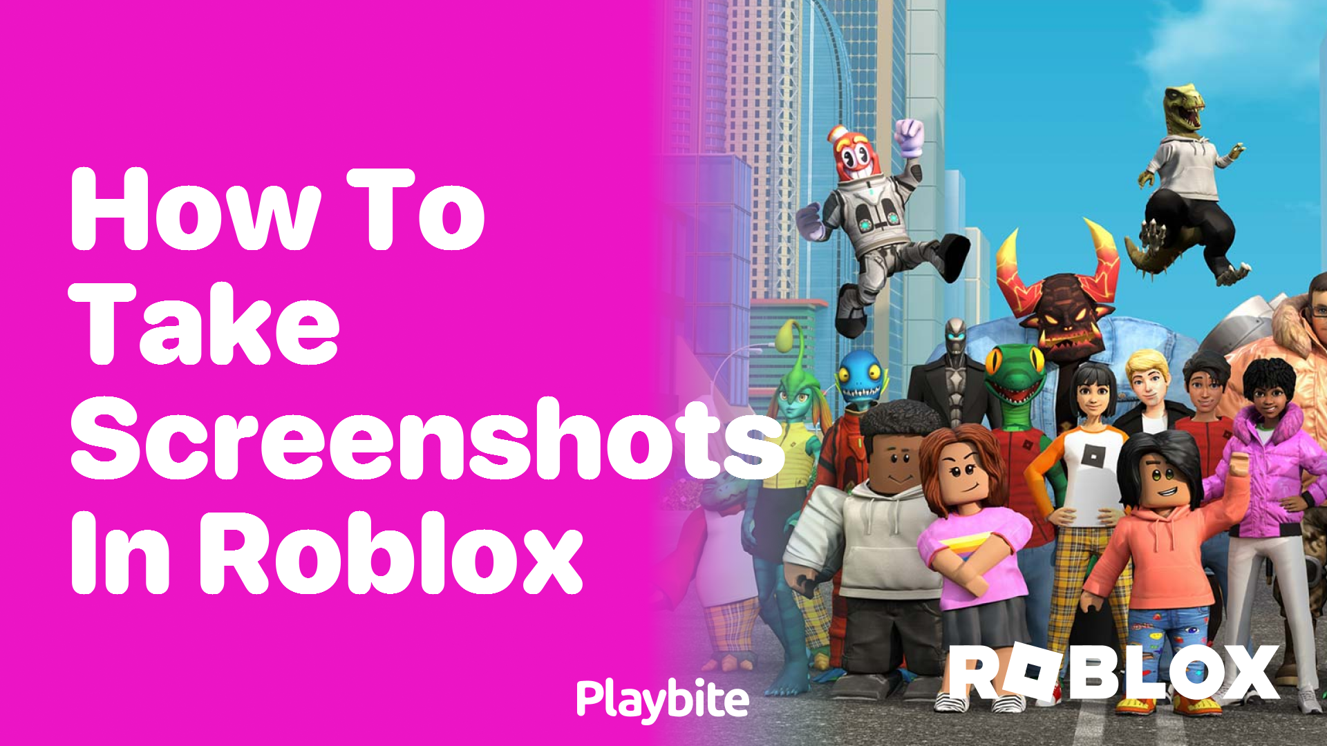 How to Take Screenshots in Roblox?