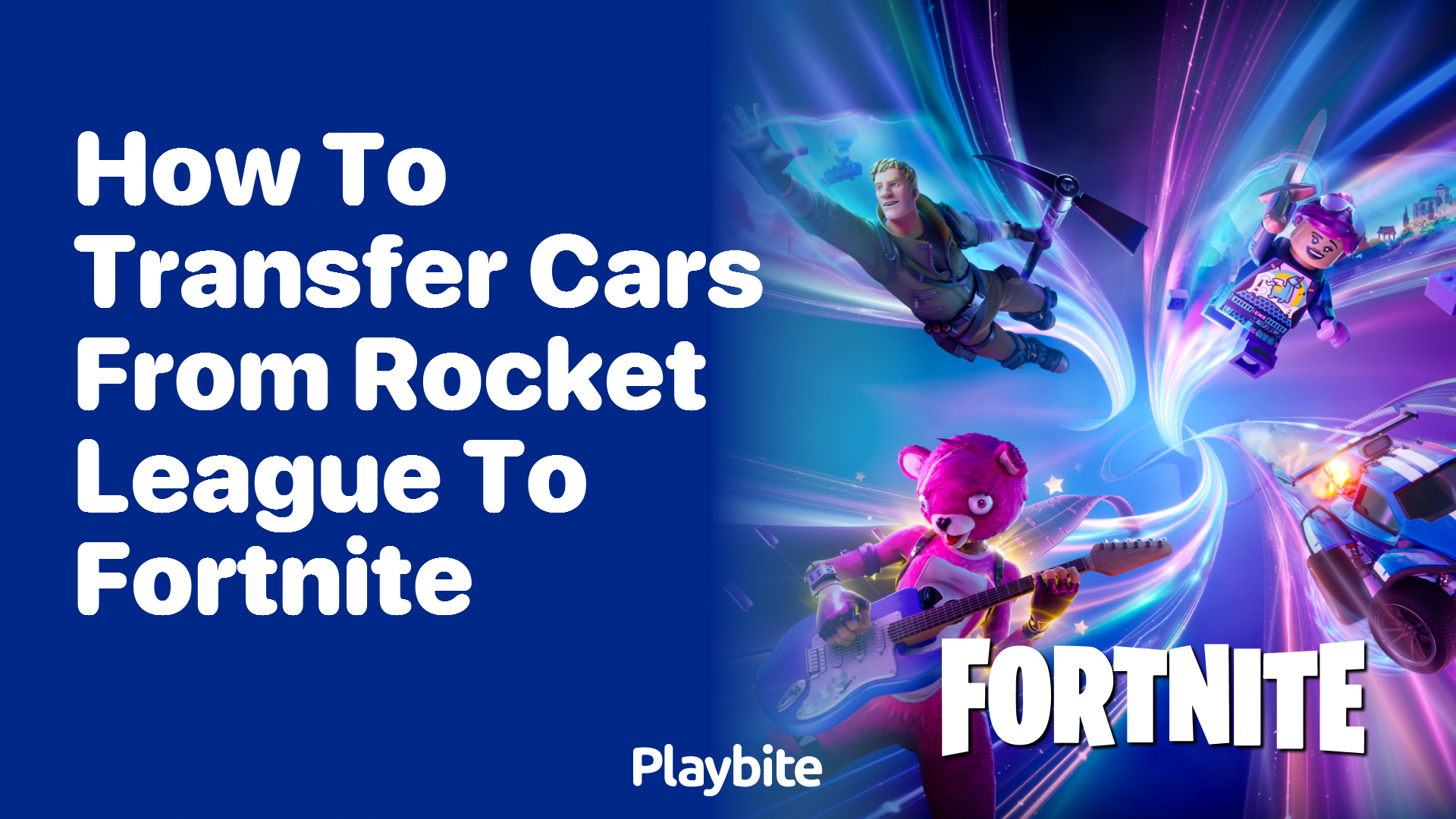 How to Transfer Cars from Rocket League to Fortnite