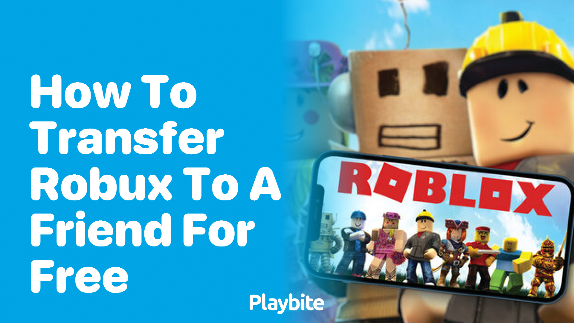 How to Transfer Robux to a Friend for Free