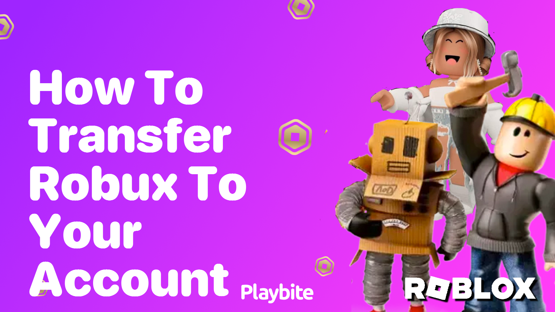 How to Transfer Robux to Your Account: A Simple Guide