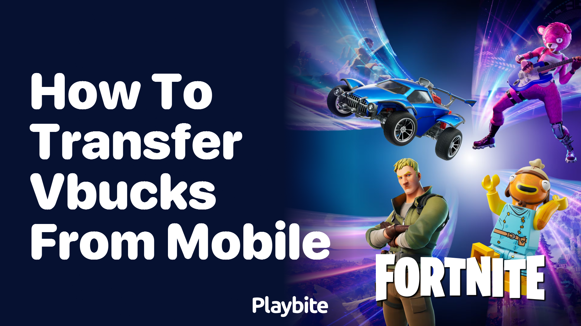 How to Transfer V-Bucks from Mobile in Fortnite