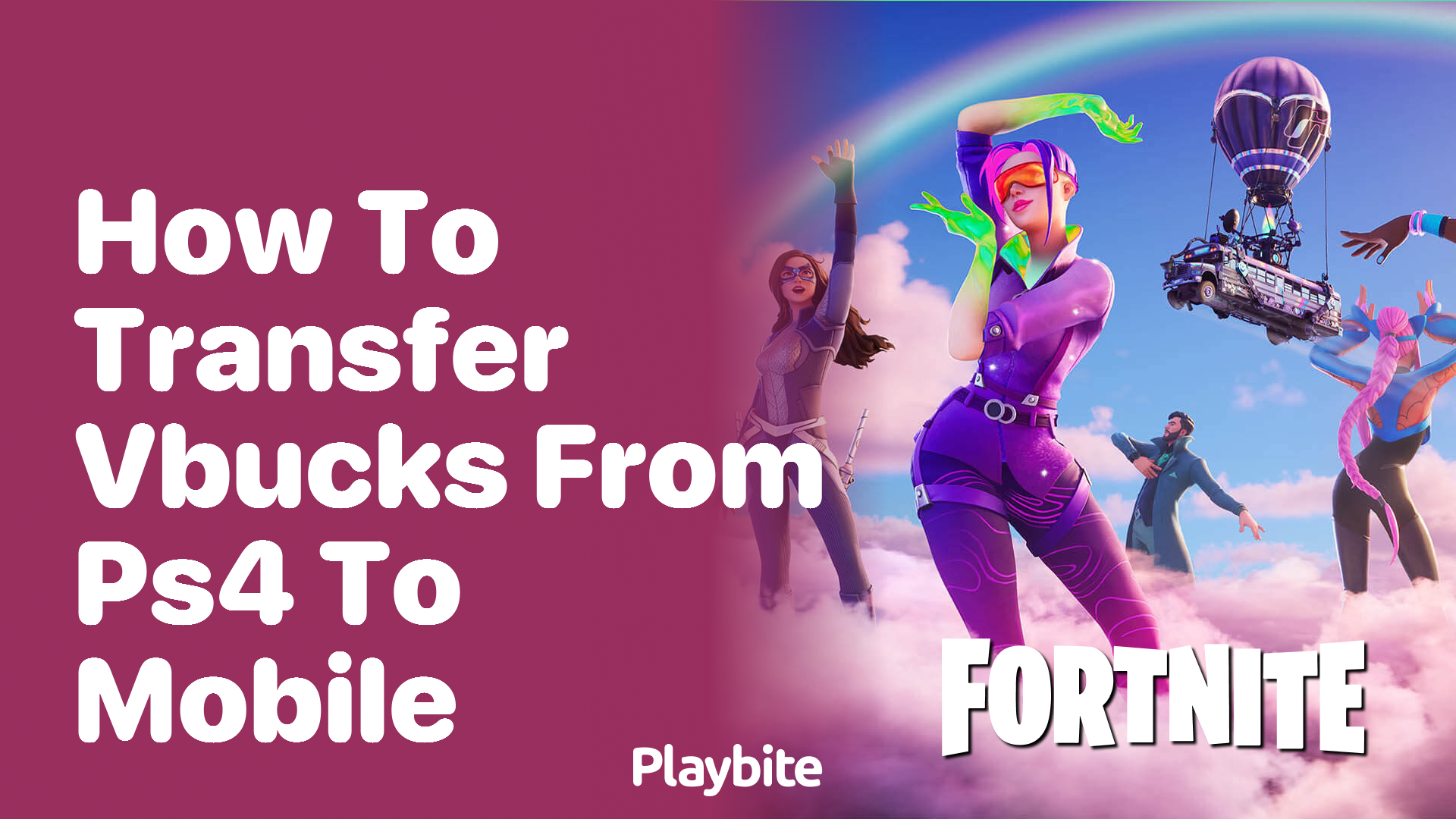 How to Transfer V-Bucks from PS4 to Mobile