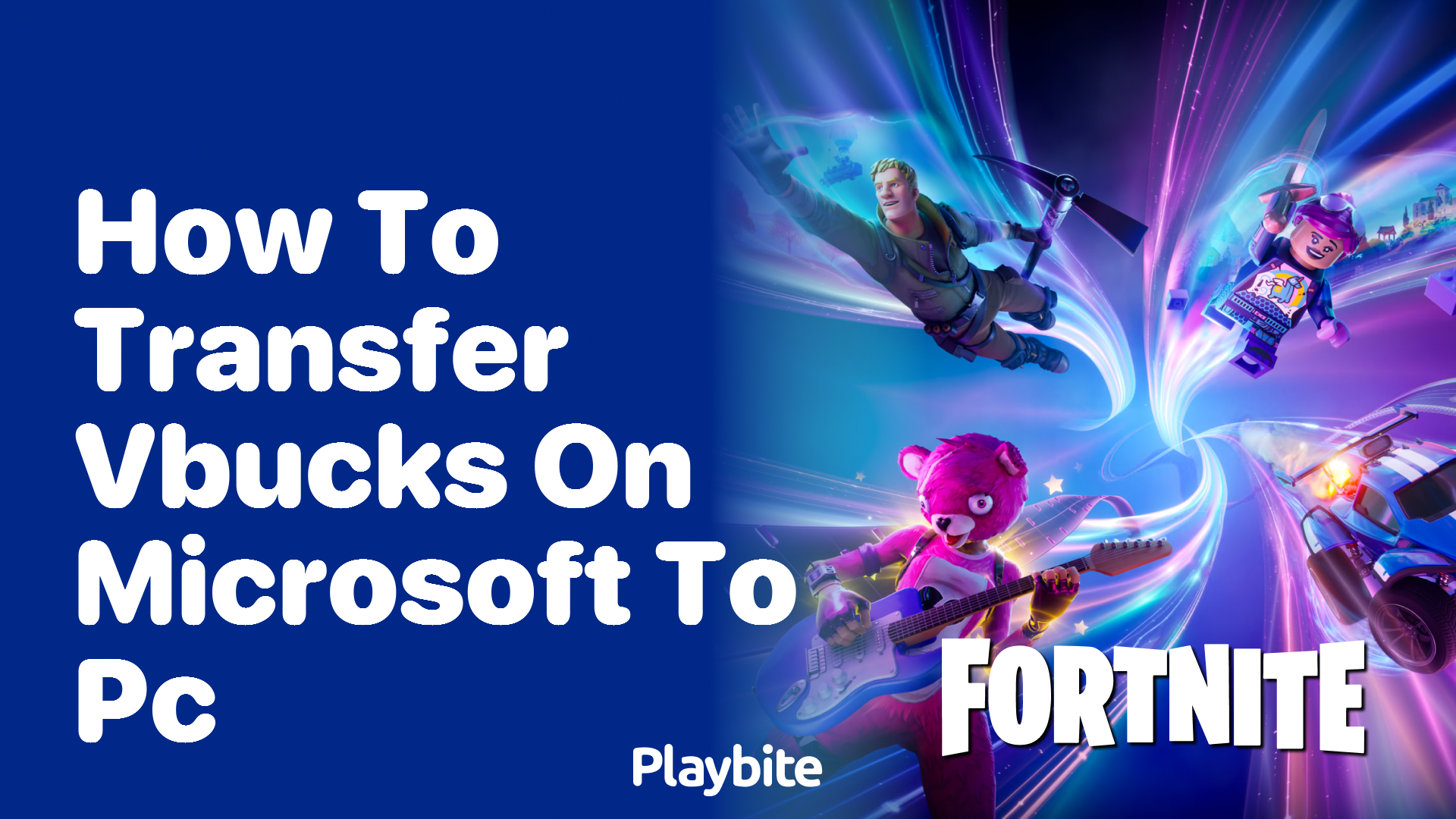 How to Transfer V-Bucks from Microsoft to PC