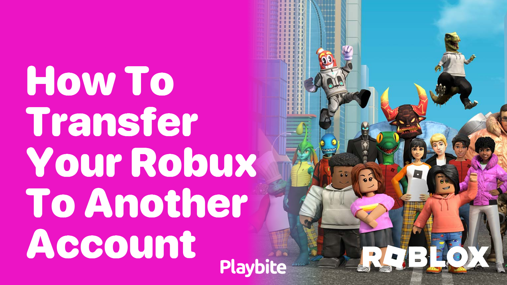How to Transfer Your Robux to Another Account