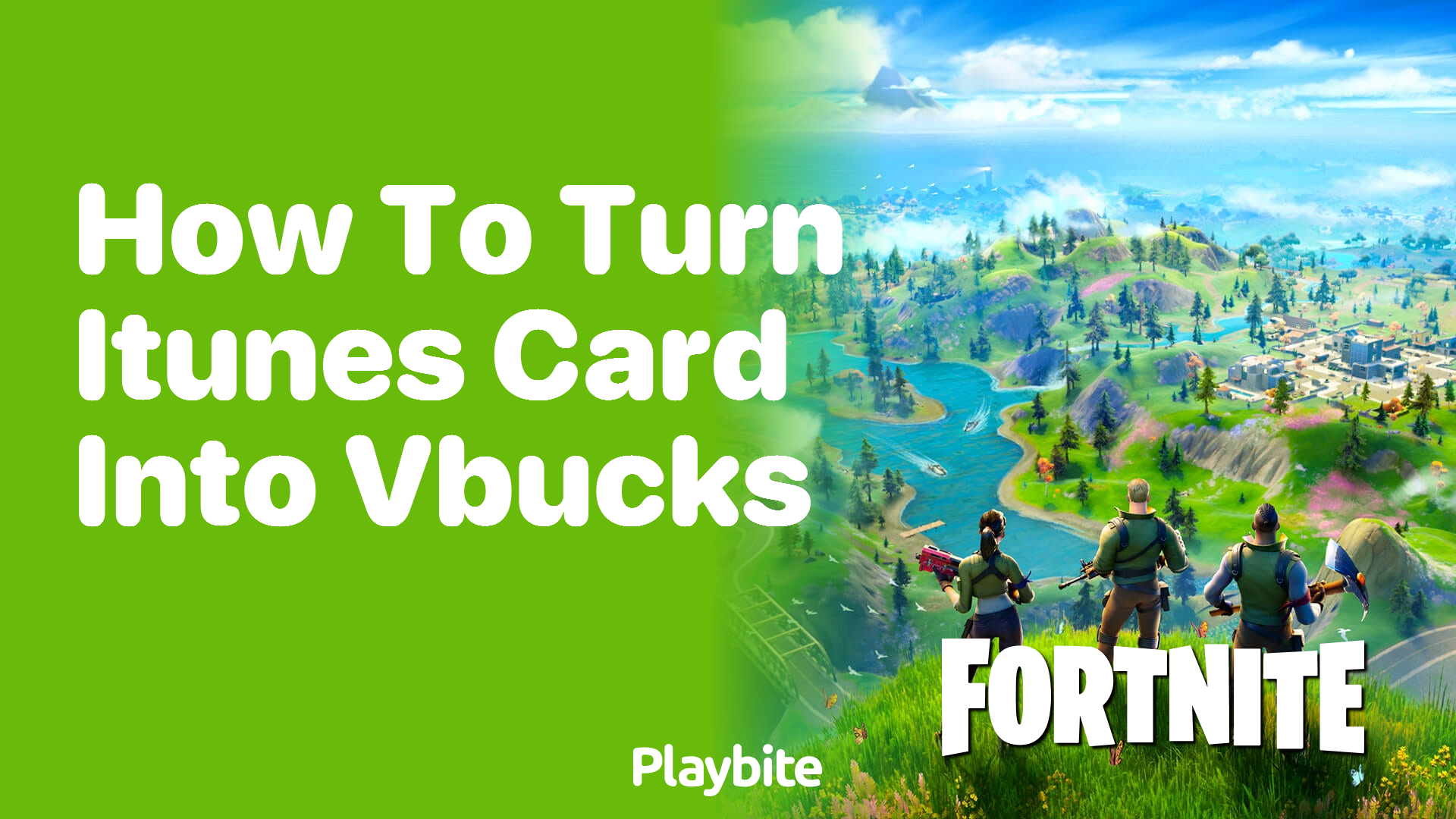 How to Turn iTunes Card into V-Bucks
