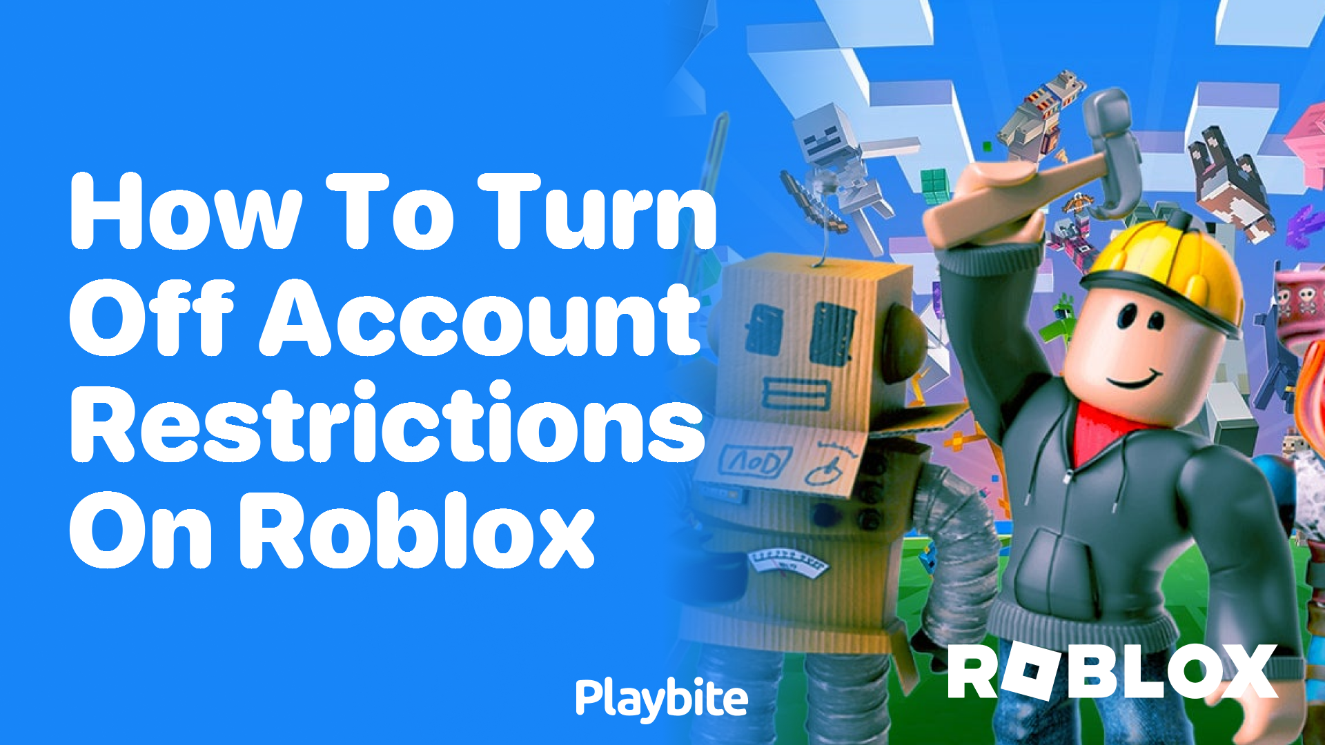 How to Turn Off Account Restrictions on Roblox