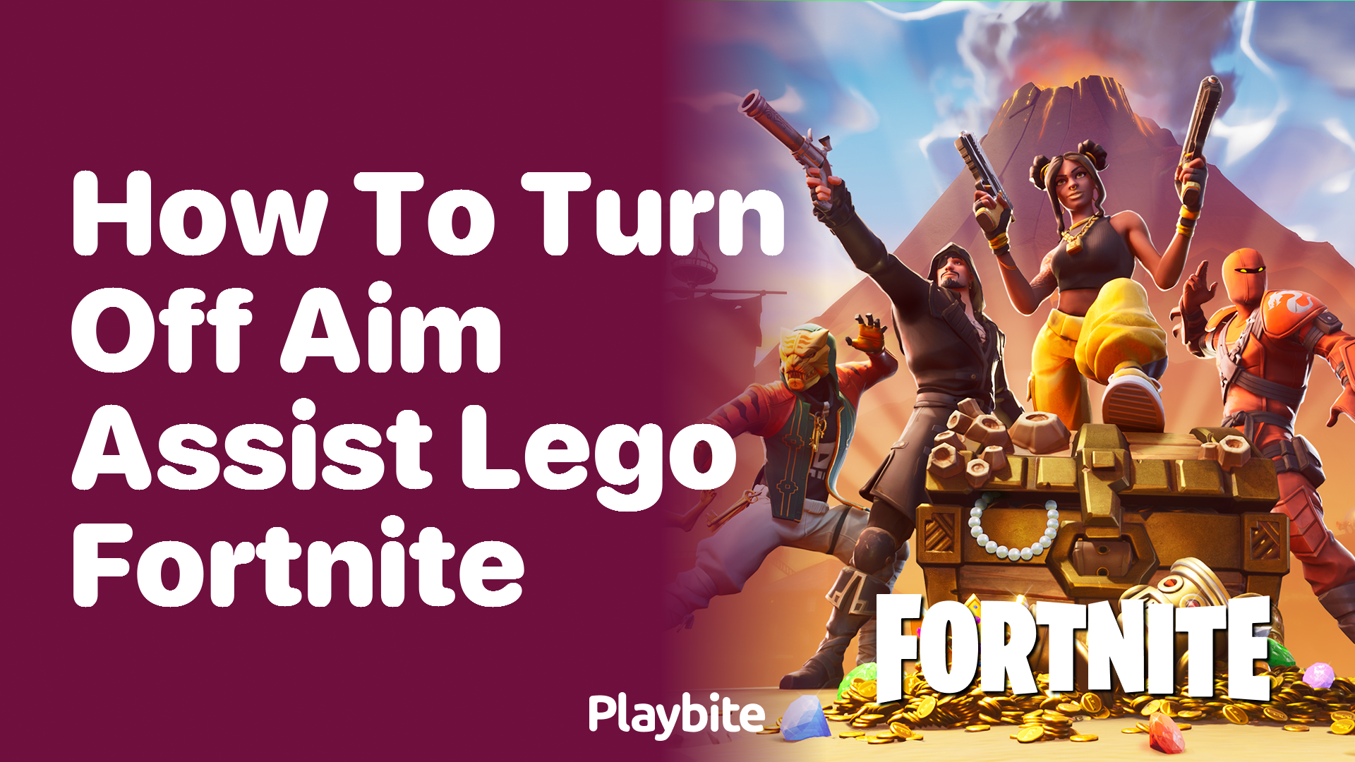 How to Turn Off Aim Assist in Lego Fortnite?