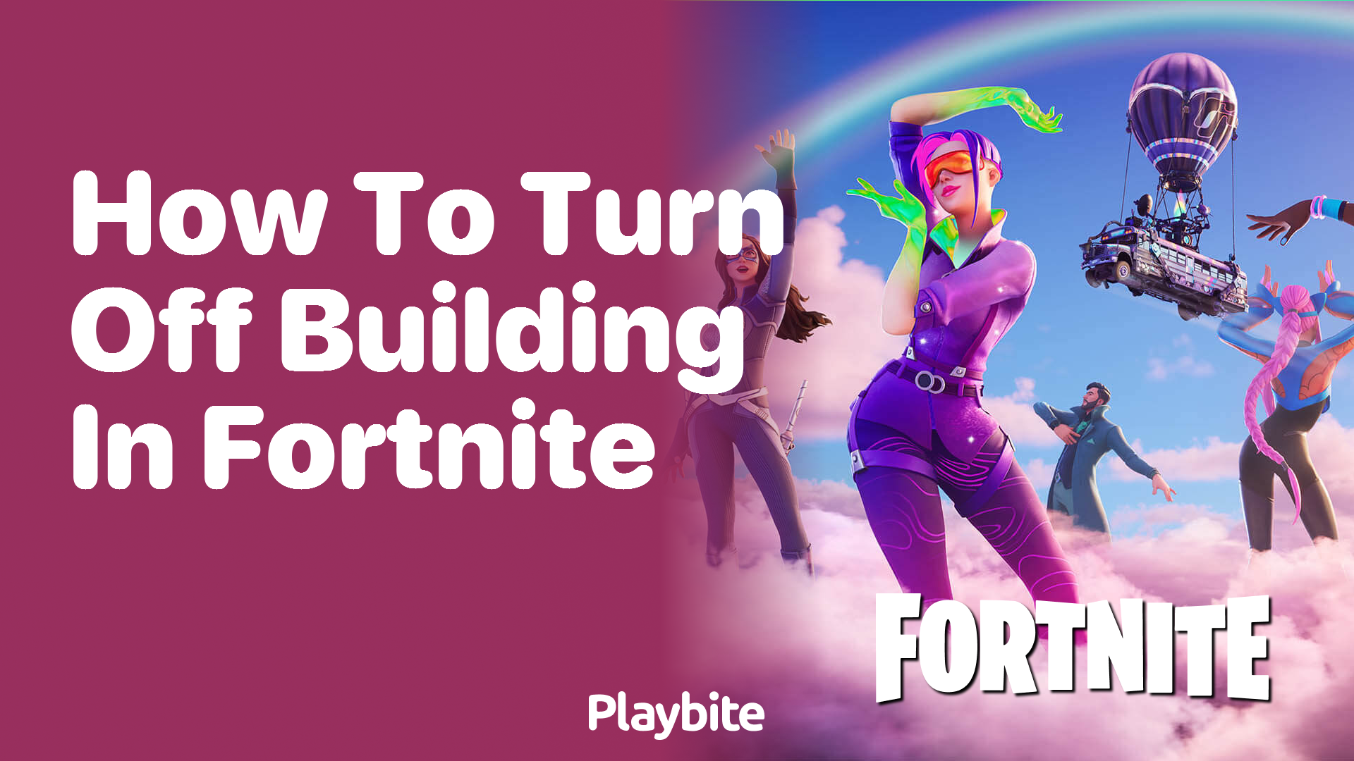How to Turn Off Building in Fortnite: A Quick Guide