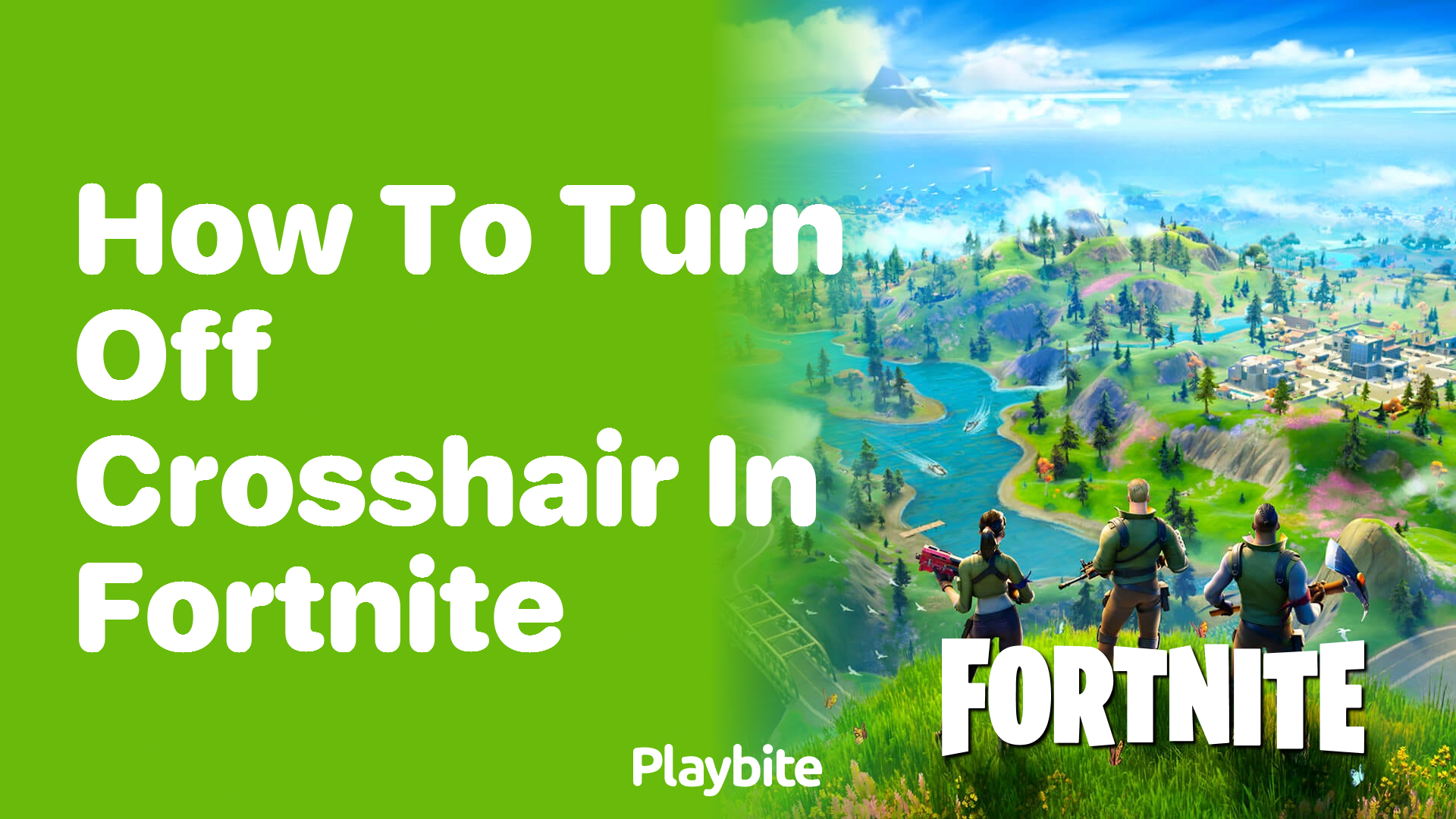 How to Turn Off the Crosshair in Fortnite